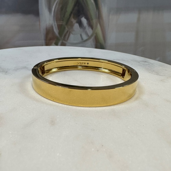 J Crew - Goldtoned Hinge Bangle Bracelet - Picture 15 of 15